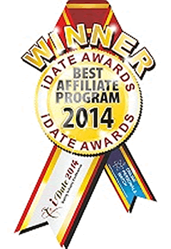 2014 Gagnant du prix iDate du meilleur programme d'affiliation