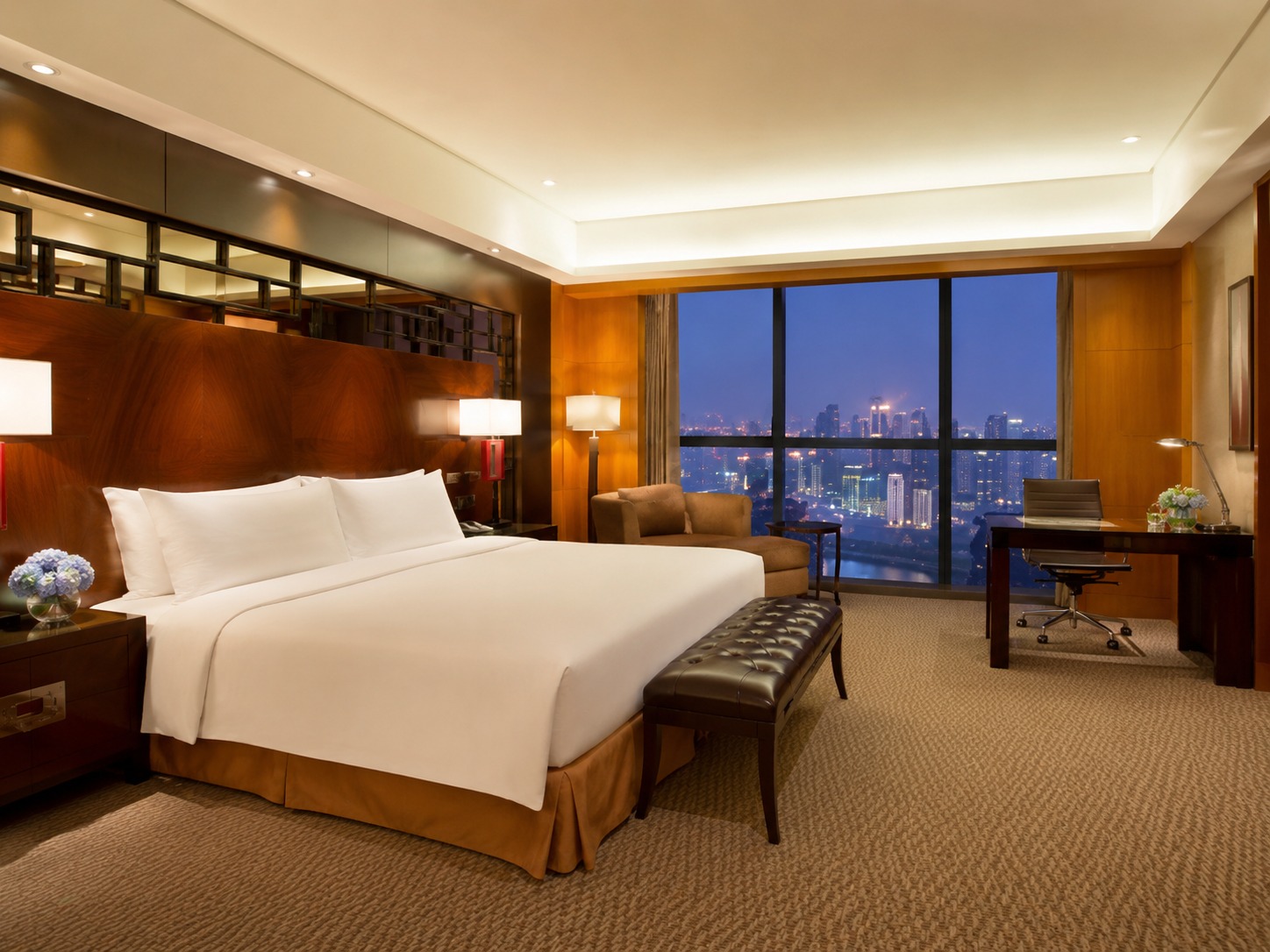 Chambre confortable au Glenview ITC Plaza Chongqing