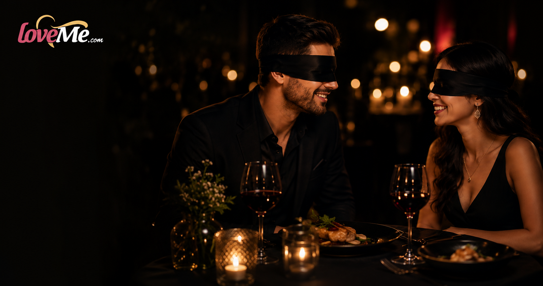 Exp&eacute;rience de d&icirc;ner dans le noir