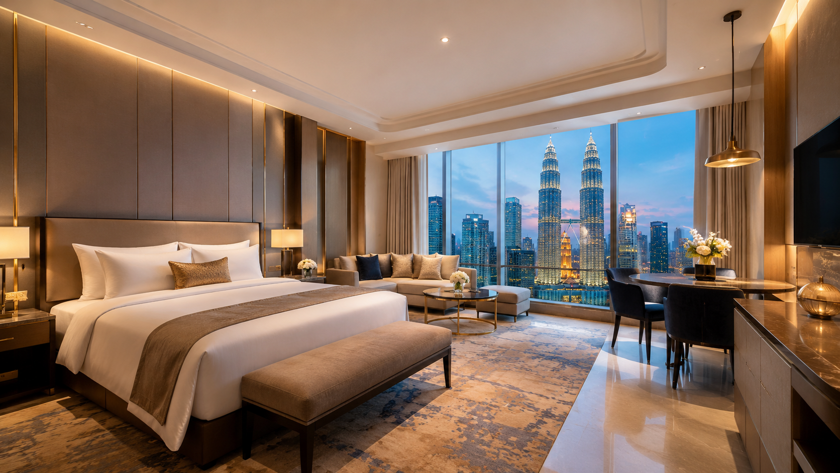 Suite moderne au Star Suites KLCC de Kuala Lumpur